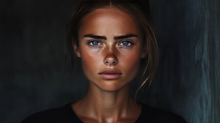 Fototapeta premium A Woman's Face