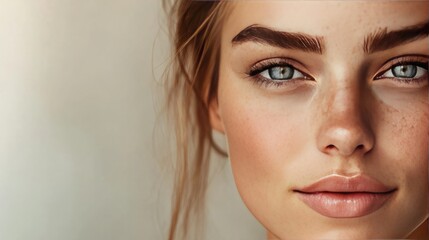 Fototapeta premium A Woman's Face
