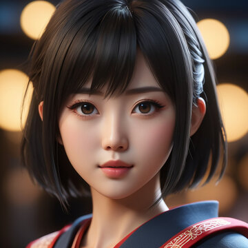 portrait of a woman jepan hentai