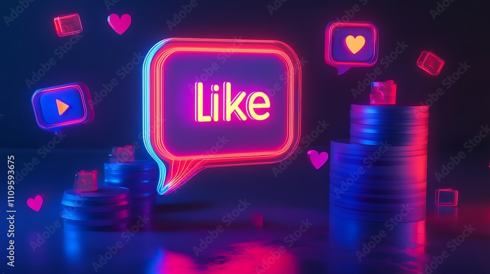 Poster a vibrant 