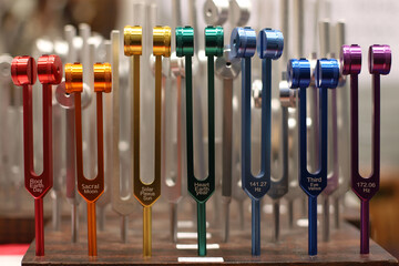 diapasones de colores