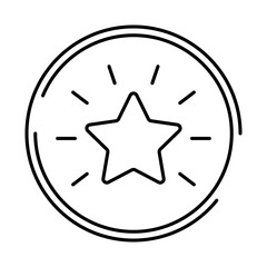 Obraz premium Respect – Star Emblem Representing Recognition and Esteem