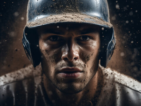 Image with space for text ideal for baseball or summer-themed designs and promotions