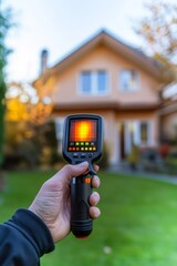 Explore the fascinating thermal imaging of a house exterior, thoroughly analyzing the temperature variations present for improved energy efficiency and effective heat loss detection strategies