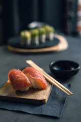 sushi on a plate © Maja