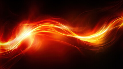 Fototapeta premium Wallpaper Featuring A Smooth Gradient Transitioning From Deep Red At The Top To Warm Orange At The Bottom, Creating A Dynamic And Energetic Feel Background