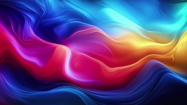 A close up of a colorful abstract background with waves