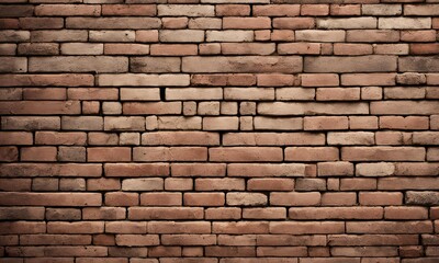 Fototapeta premium Subtle Brick Wall Texture with worn details