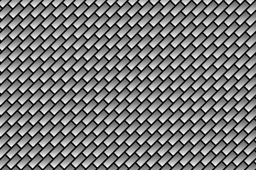 Black and white brick texture. Brick wall pattern design.