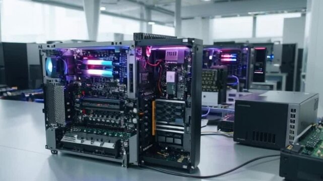 Artificial intelligence in a computing system, innovation in AI machine learning, tech and electronics