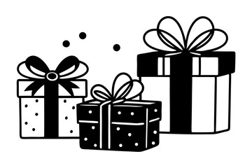 gift boxes vector