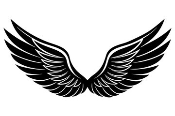 Eagle Wings Emblem Vector - Printable Graphic Design for Logos and Badges

