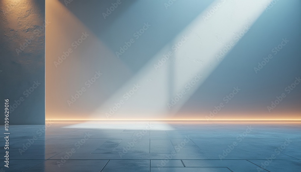 Poster Minimalistic abstract background featuring soft lighting and smooth surfaces for creative design textures