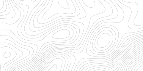 The black grey on white contours vector topography stylized height of the lines. The concept of a conditional geography scheme and the terrain path. Ultra wide. Map vector terrain Illustration.