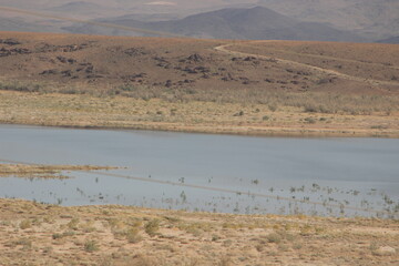 Barrage El Mansour Eddahbi, Ouarzazate Lake, Morocco