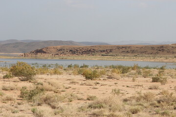 Barrage El Mansour Eddahbi, Ouarzazate Lake, Morocco