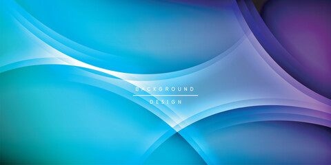 Expressive poster with shadow lines. Features technology, minimalist, and business themes, bright vibrant color schemes