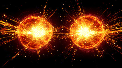 Fototapeta premium nuclear fusion