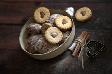 tasty cookies on a plate