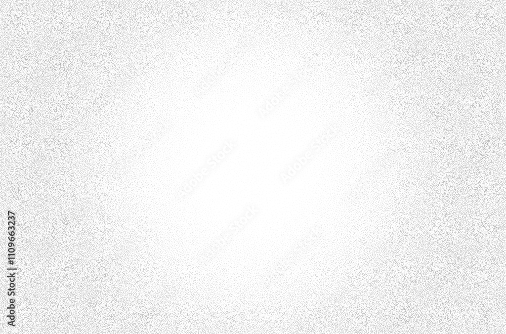 Aufkleber Stippled noisy gradient dotted background 