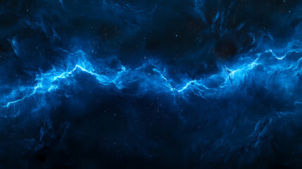 Fototapeta premium Blue lightning, abstract plasma background. Plasma. Illustration