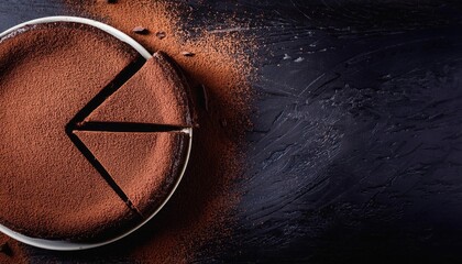 Sweet treat for the holidays: a chocolate-covered cookie with a delicate butterfly design, baked to perfection