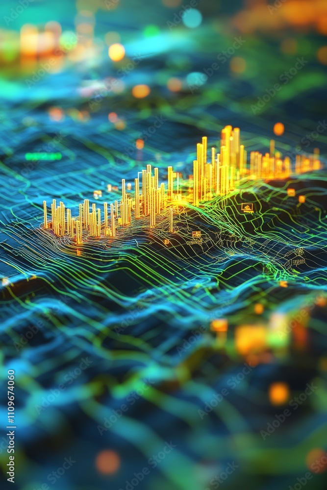 Poster explore how geographic information systems gis integrate with advanced data visualization to enhance
