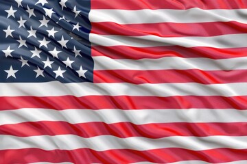 Naklejka premium American flag for patriotic holidays Memorial Day 4th of July.