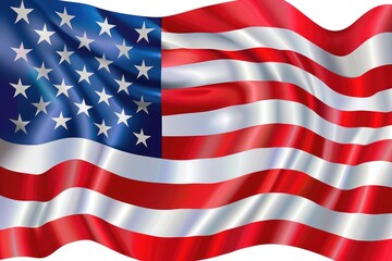 Obraz premium American flag for Memorial Day or 4th of July