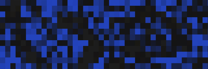 dark blue and black pixilated background wallpaper	