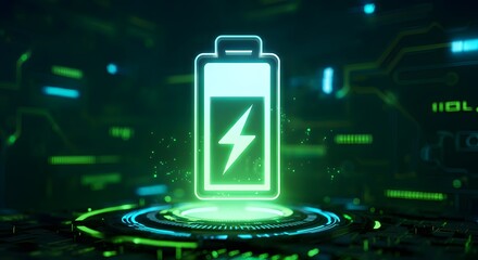 "Revolutionizing Energy Storage, The Future of Power Solutions, Harnessing Advanced Technology, Neon Innovations in Energy, Digital Era of Clean Energy