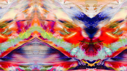 Abstract art background . Hand painting artwork on canvas .