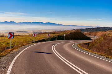 Adventure trip in the mountains. Best holiday destination for hiking, stunning landscape