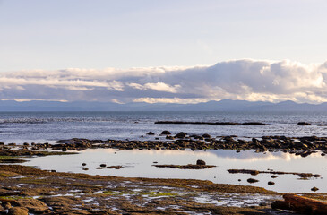 Tranquil Sunset Along The West Coast of Port Renfrew, Vancouver Island