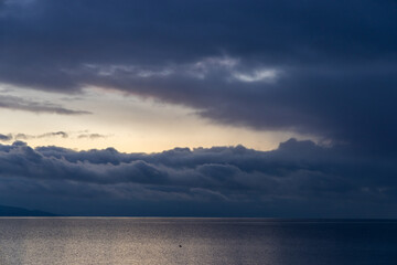 Peaceful Sunrise Over Calm Waters in Victoria, Vancouver Island, BC