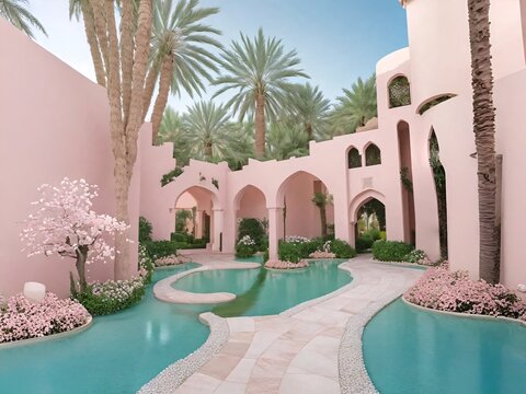 Sacred Serenity of Al Quddus the Heavenly Garden Path
