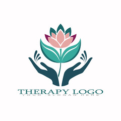 Physiotherapy Logo Design - Wellness, Recovery, and Healthcare Icons for Microstock.eps