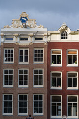 Die Stadt Amsterdam in Holland