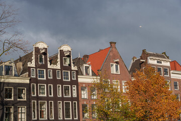 Die Stadt Amsterdam in Holland