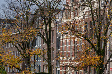 Die Stadt Amsterdam in Holland