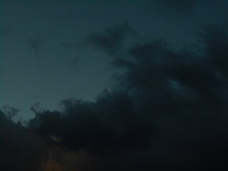 Cloudy evening