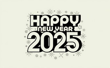 Happy New Year Greetings, New Year 2025