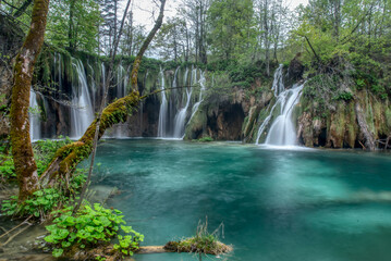 Fototapeta premium Plitvice lakes National Park