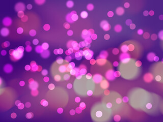 Bokeh as background
