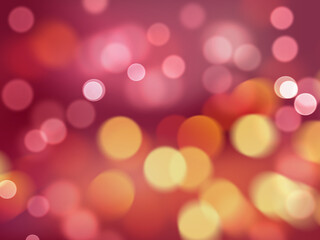 Bokeh as background