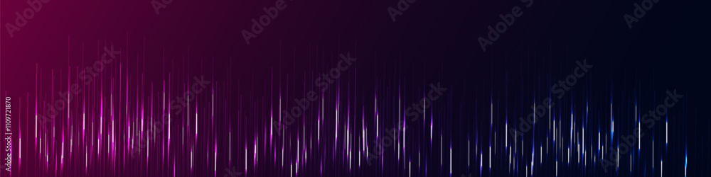 Wall mural digital neural network. digital communication. concept of ai artificial intelligence technology mach