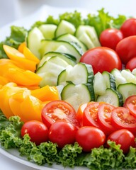 Discover Vibrant Vegetable Delicacies Served Fresh on a Stunning Platter for Your Next Gathering
