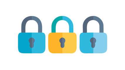 Lock icon stock illustration