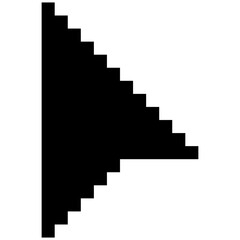 Cursor icon. Computer mouse click cursor arrow icons and loading icons. Isolated on transparent background