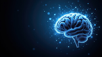 A futuristic representation of Artificial General Intelligence, symbolizing advanced cognitive abilities.